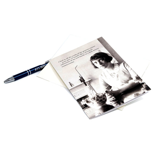 Katherine Mansfield Greeting Card - Portrait, 1913