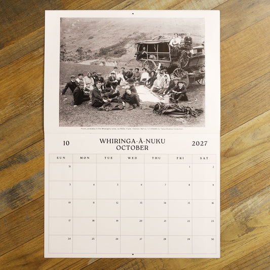 Friends of the Turnbull Library Calendar 2027 - Picnic Pleasures