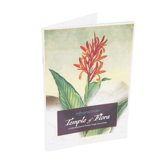 Mīharo Wonder - Temple of Flora: A colouring book of flowers, magic and wonder