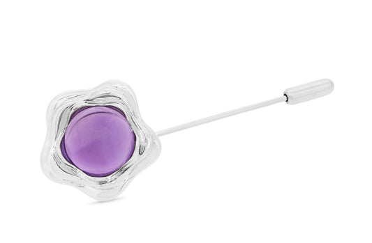 Pin - Amethyst Suffrage 125